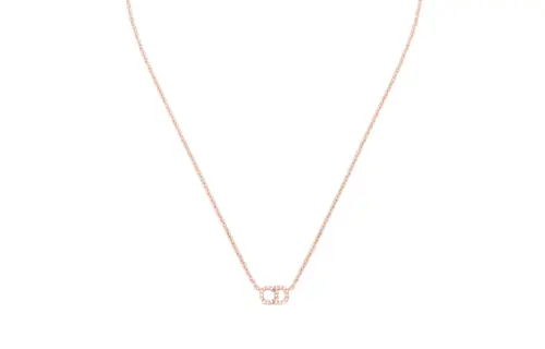 DIOR Clair Metal, Crystal Necklaces Women's