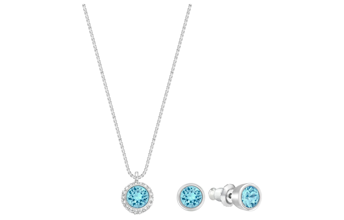 Женское necklace Swarovski Flirt (синее) — фото 2