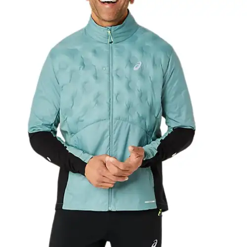 Asics ROAD WINTER JACKET Men's Celadon