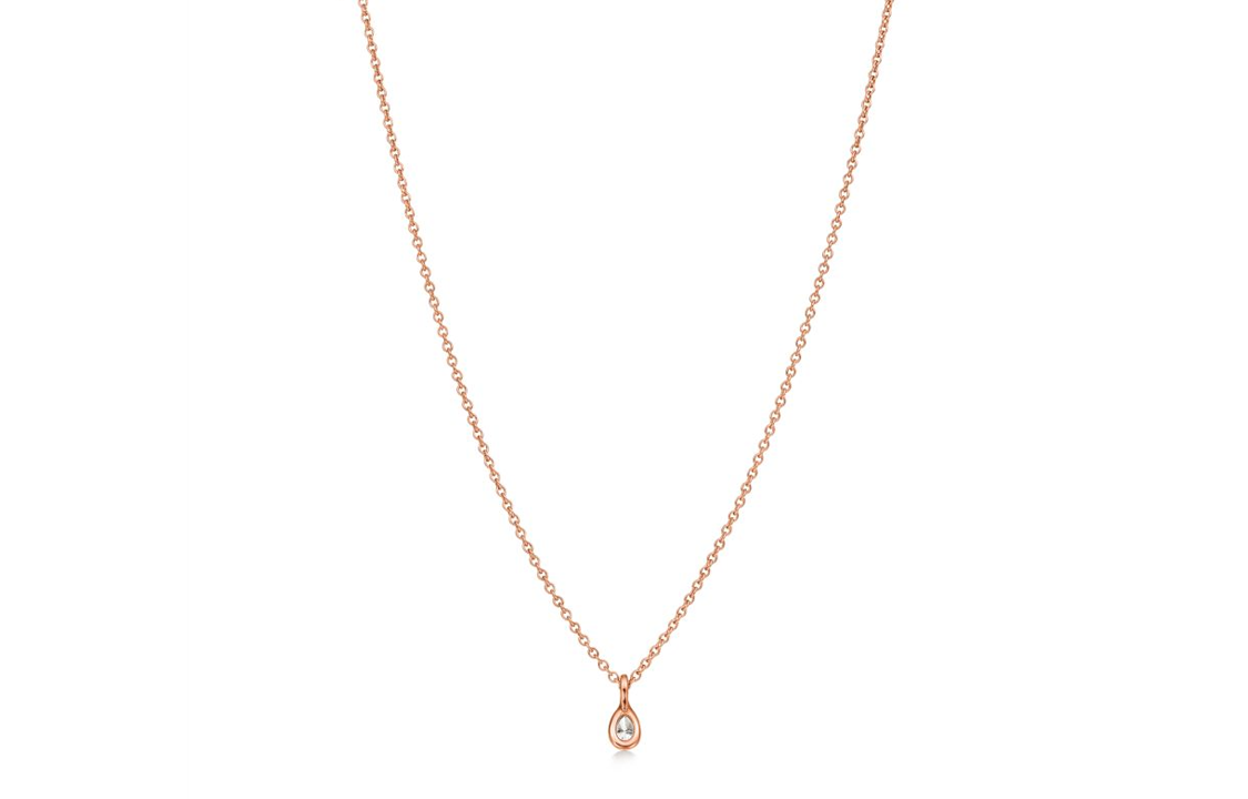 Женские ожерелье TIFFANY & CO. Elsa Peretti® 18K (розовое золото) — фото 2