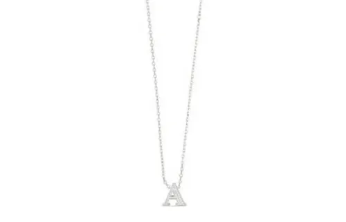 Balenciaga Letter Pattern Necklaces Women's Silver