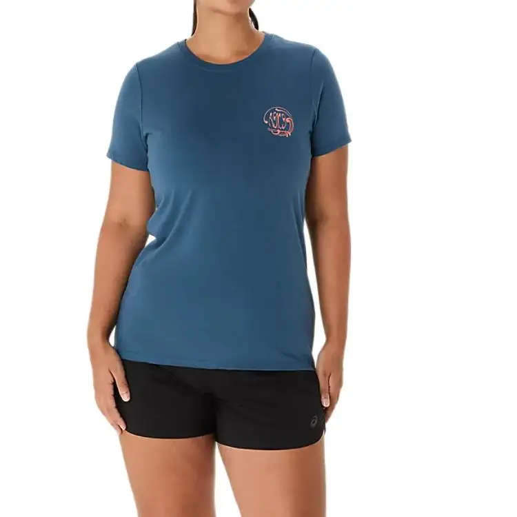 Asics Regular T Shirt Women's Vintage Indigo