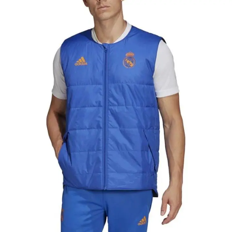 Adidas Real Madrid Vest Men's Blue