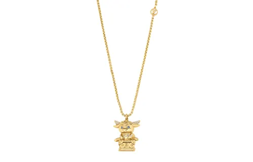 LOUIS VUITTON Rodeo Necklaces Women's Gold
