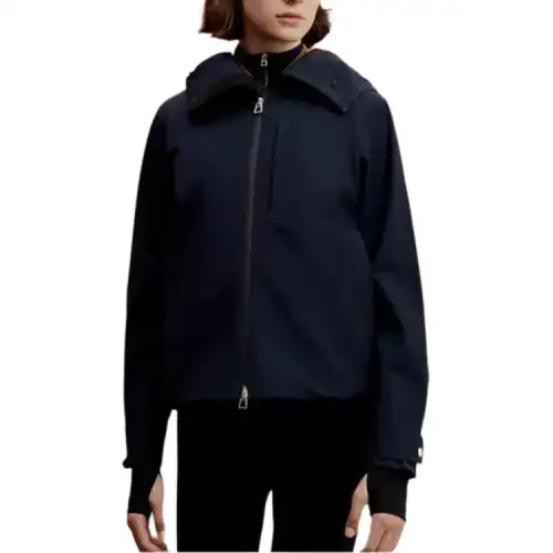 HERMES Jackets & Coats Women's Marine Blue