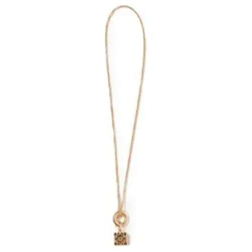 Loewe 2020s Anagram-pendant necklace