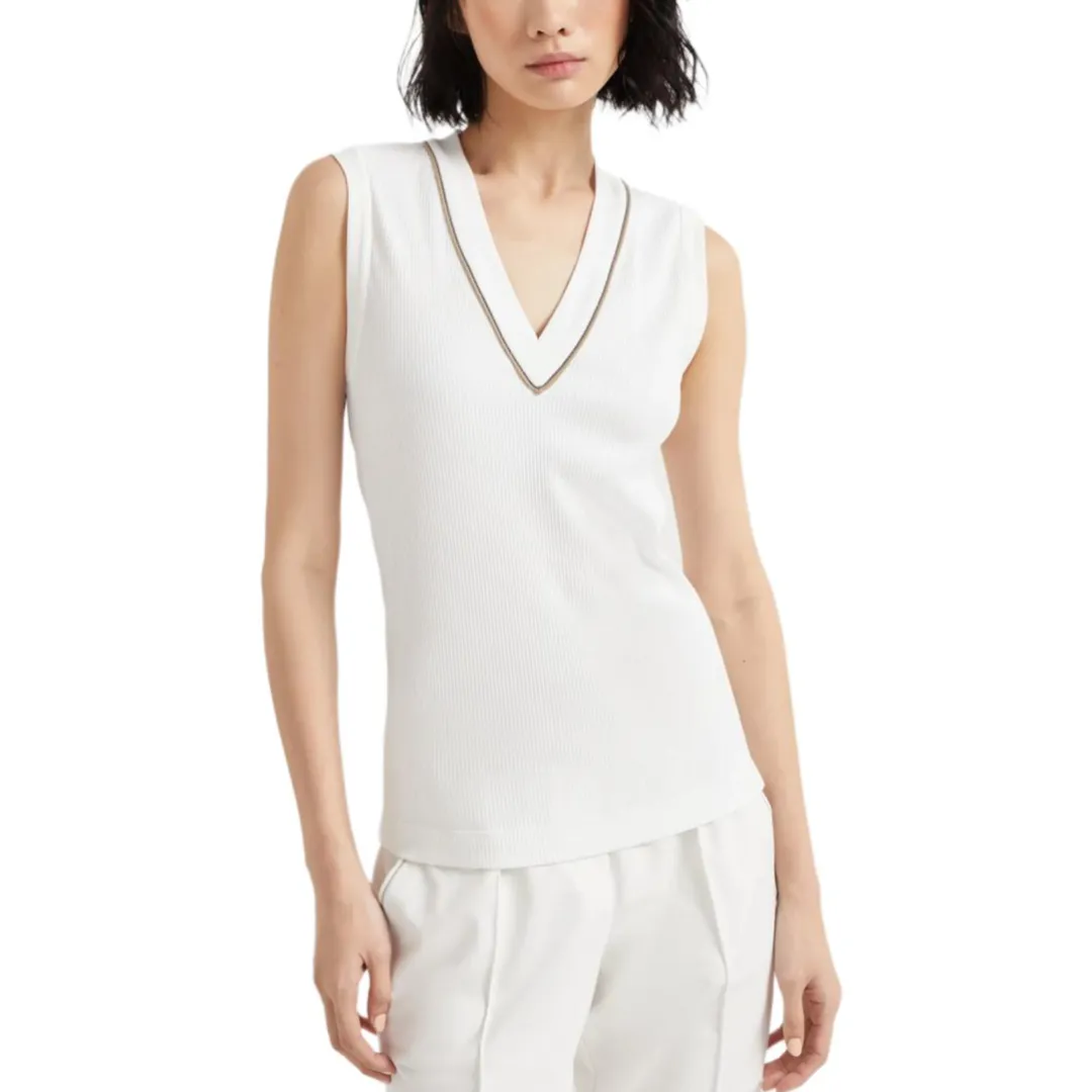 Brunello Cucinelli Ribbed knit Vest