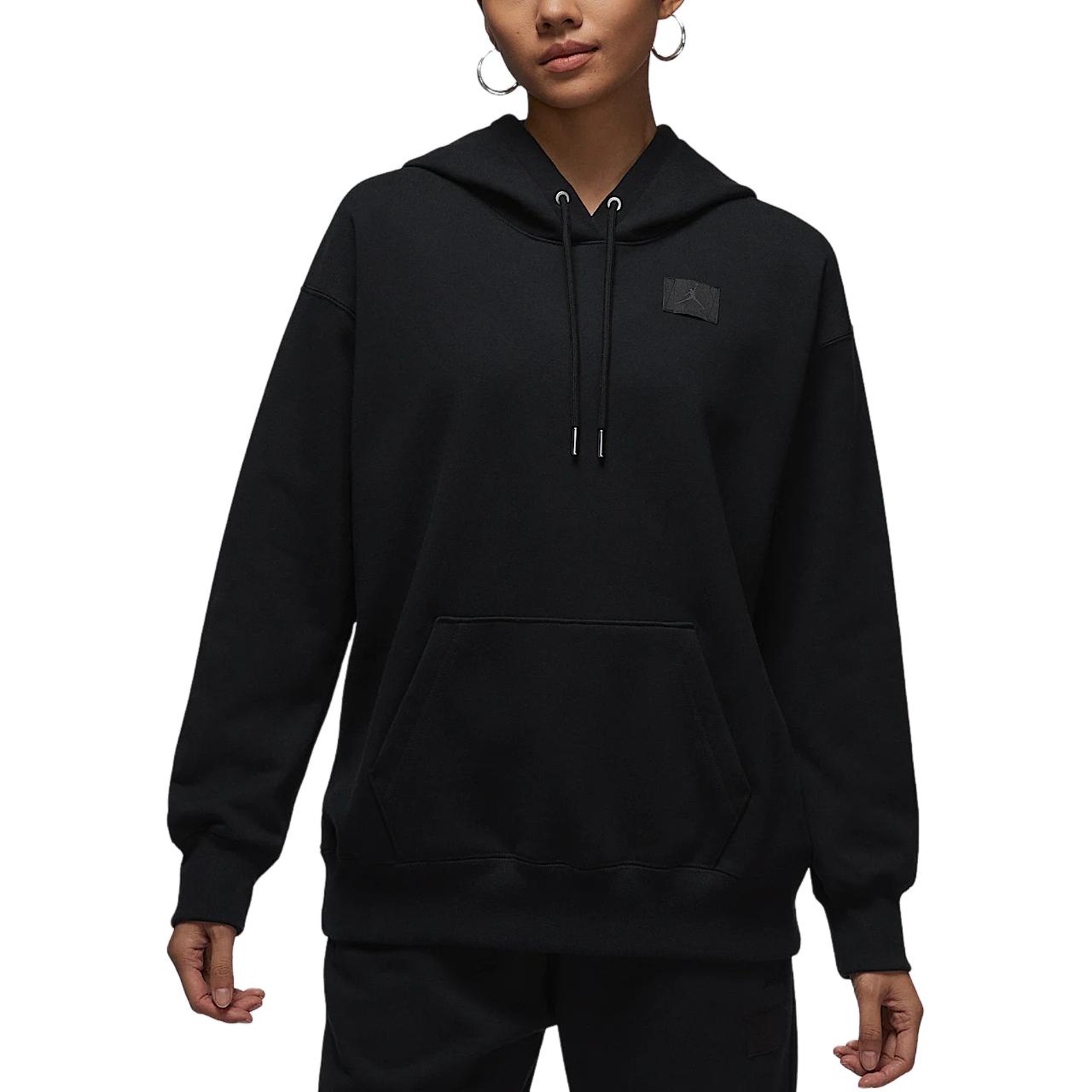 Женское худи Jordan Flight Fleece (темно-серое)