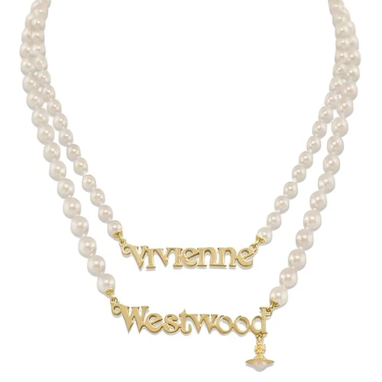 Vivienne Westwood Pearl Double strand Necklace