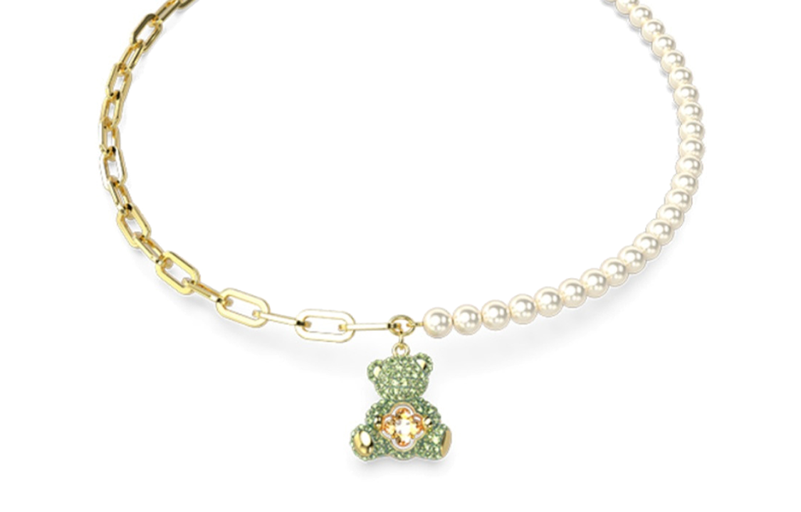 Женские очки Swarovski Teddy (зеленые)