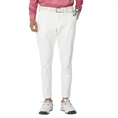 FILA Casual Pants Men's White Moderate Tapered Pants