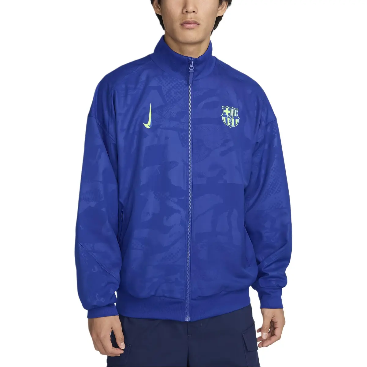 Nike Fc Barcelona Strike Third Men's Nike Dri FIT Soccer Anthem Jacket
