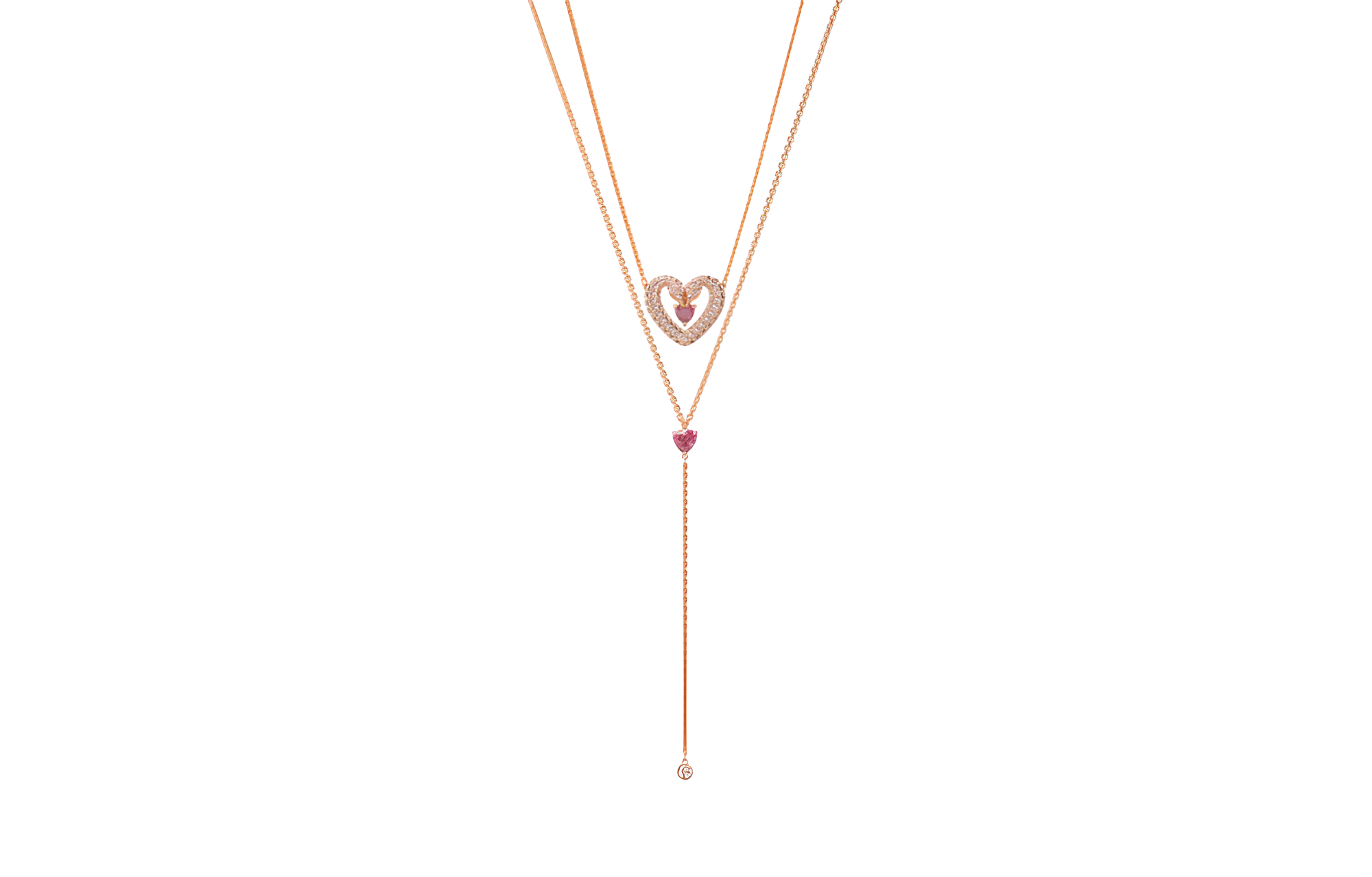 Женское колье Swarovski Una (золотое)