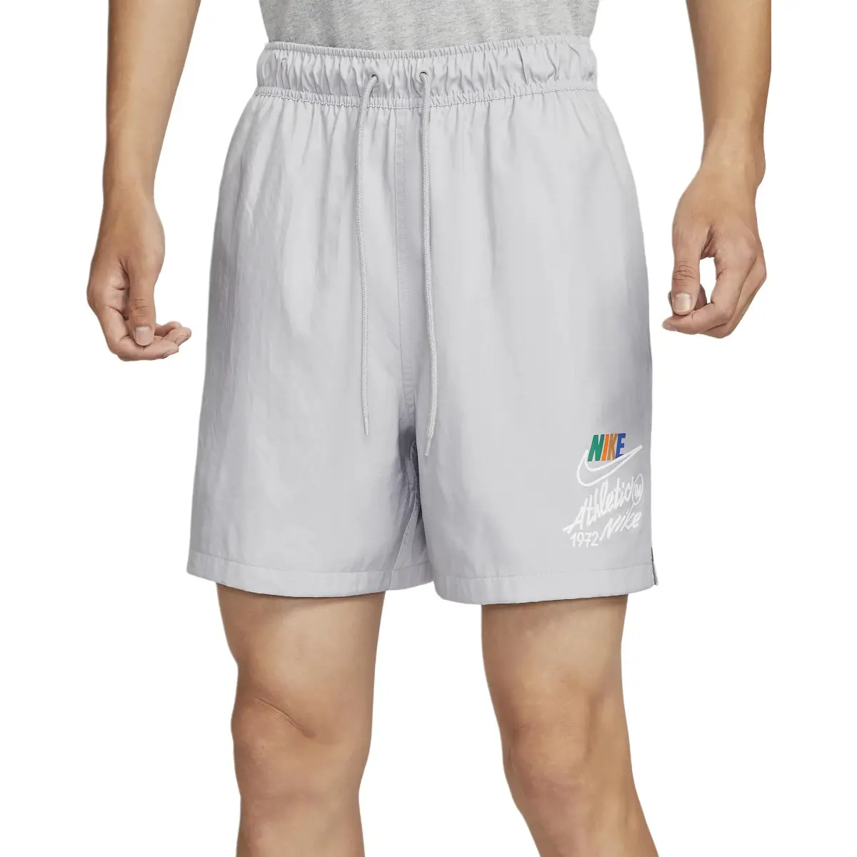 Nike Casual Shorts Men's Gray Moderate