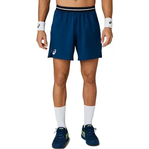 ASICS MATCH 7IN Casual Shorts Men's Gray Blue