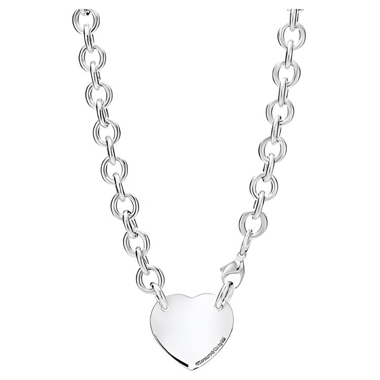 Женское ожерелье TIFFANY & CO. Return to Tiffany (серебристый) — фото 2