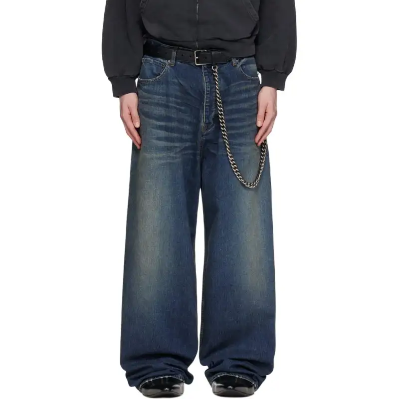 Balenciaga Jeans Men's Blue Moderate Other