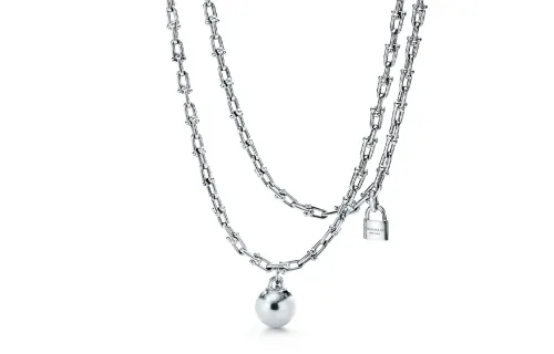 TIFFANY & CO. HardWear 925 Sterling Silver Necklaces Women's