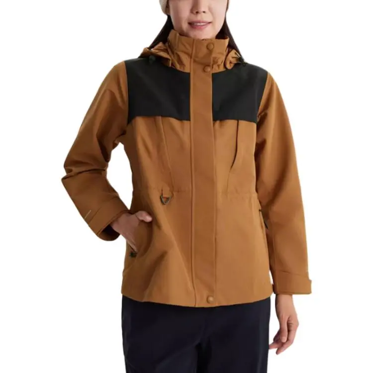 Columbia Transit Waterproof Thermal Quick Dry Windbreaker Jacket Women's Brown