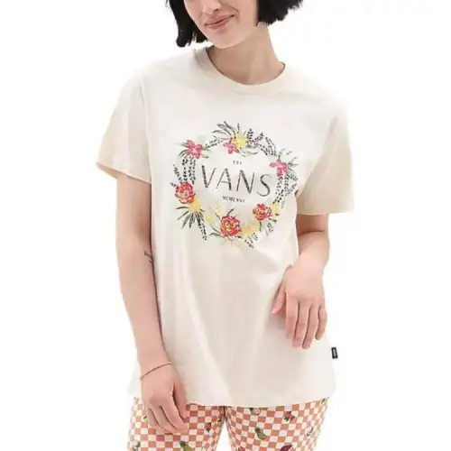 Vans T Shirt Women's Antique White