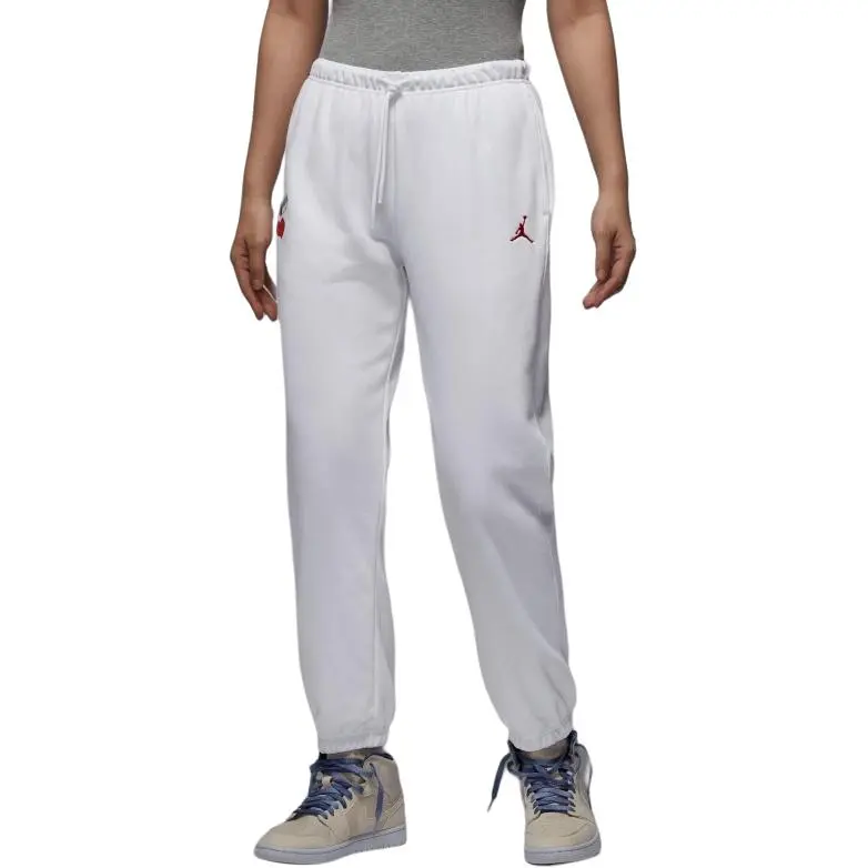 Jordan BRKLN FLC Casual Pants Women's White