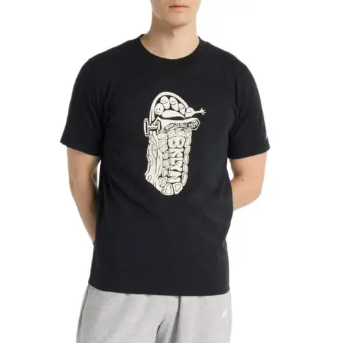 New Balance RBC Brooklyn Half Graphic T Shirt Men's Black BK
