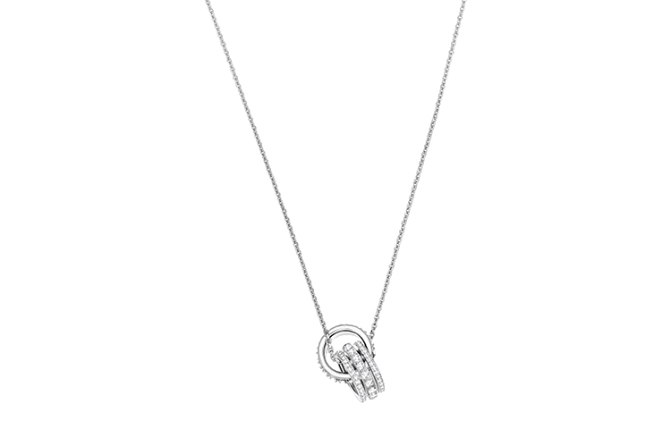 Женское necklace Swarovski Hyperbola further (серебристо-белое)