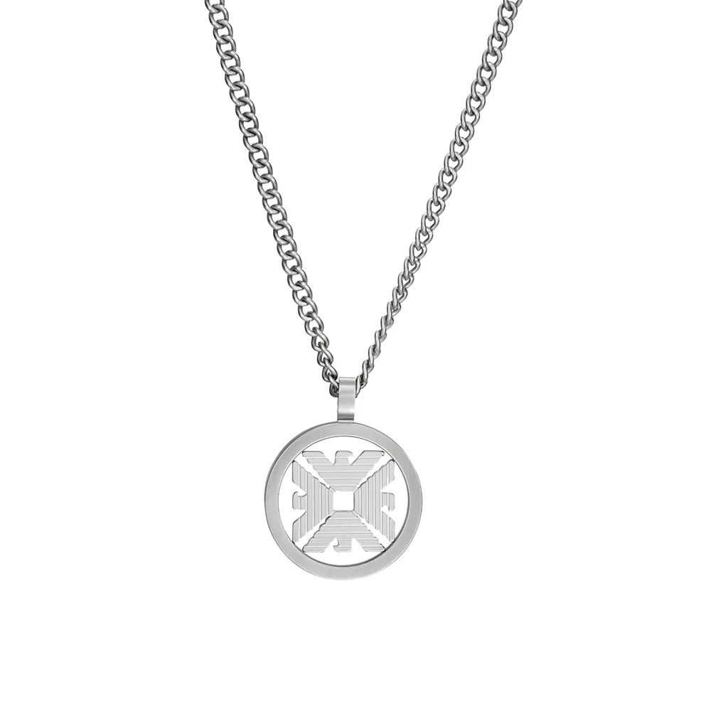EMPORIO ARMANI Stainless Steel Pendant Necklace