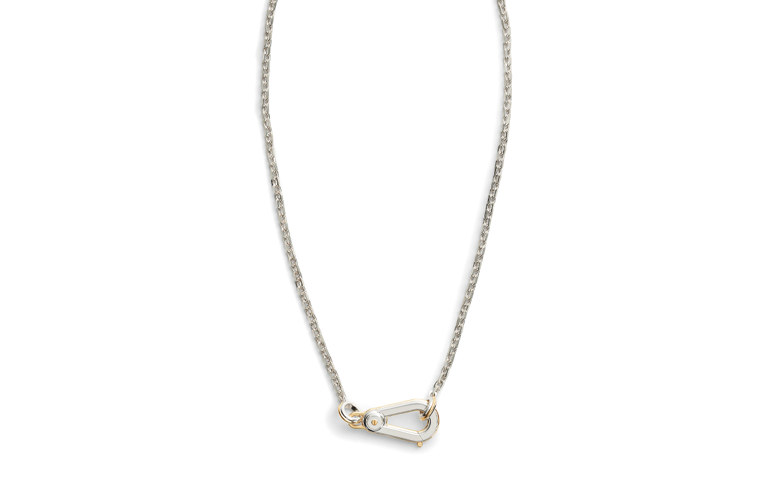 Bottega Veneta 18K Gold, Sterling Silver Necklaces Men's Silver