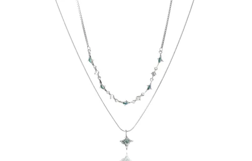 FireMonkey 999 Fine Silver Necklaces Women's Silver