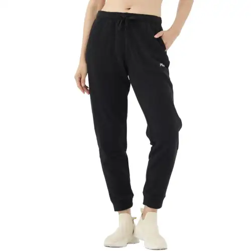 FILA Knitted Sweatpants Women's Black