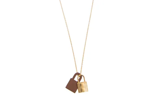 HERMES O'Kelly Metal Necklaces Women's