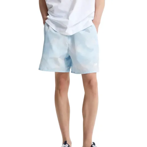 New Balance Casual Shorts Men's Blue
