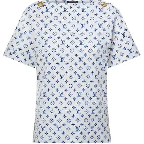 LOUIS VUITTON T Shirt Women's Blue