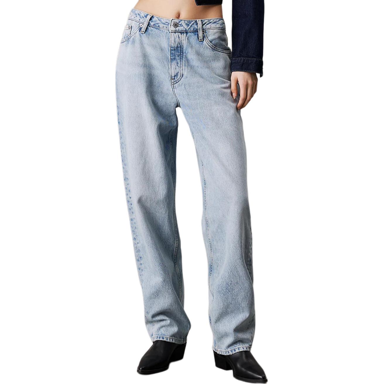 Женские джинсы CALVIN KLEIN J20J224550-1AA (голубые)