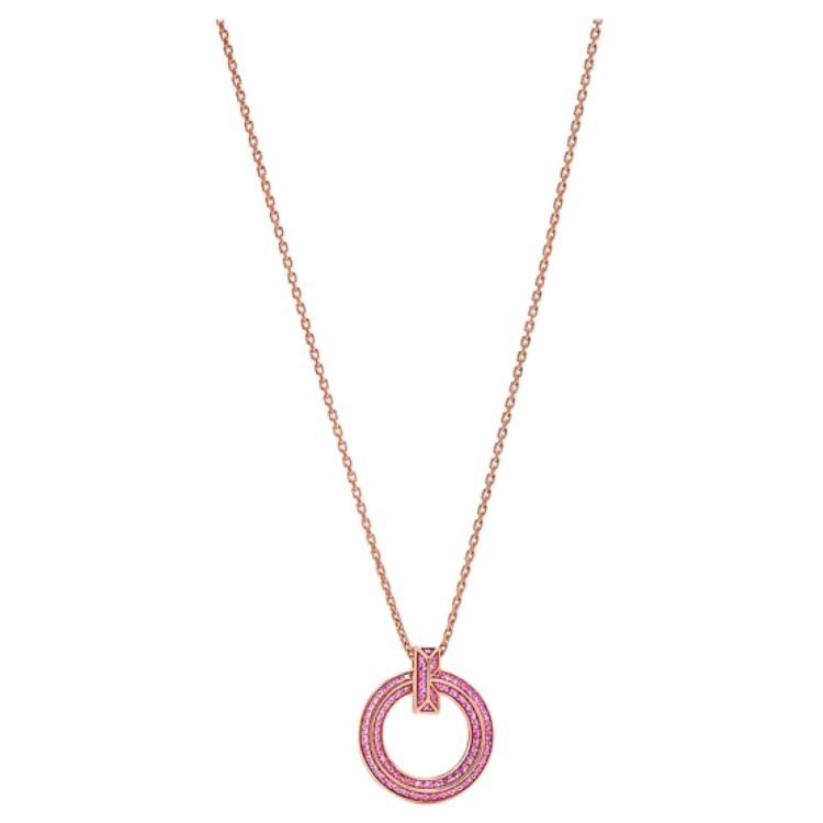 Ожерелье TIFFANY (розовый)