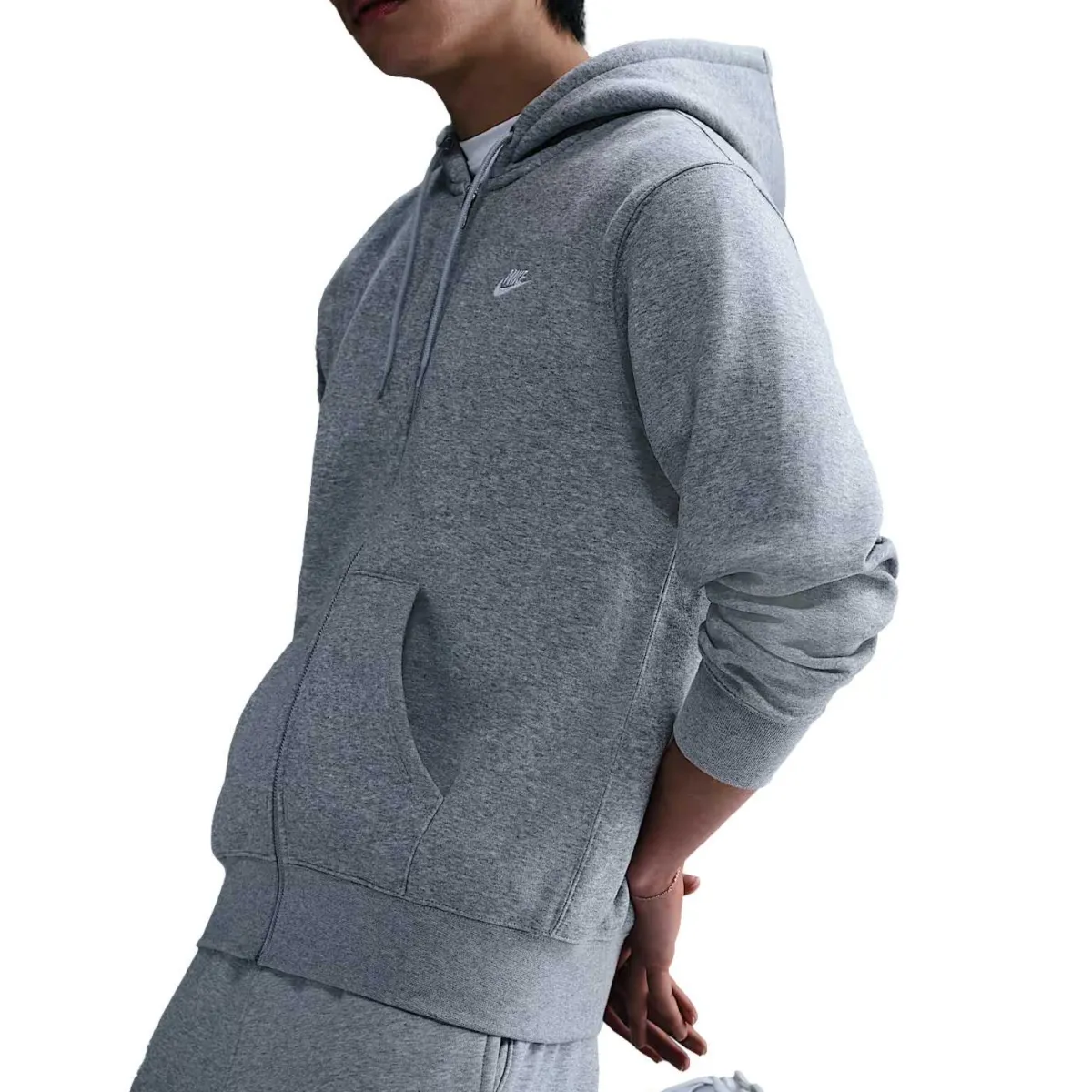 Nike Club Men's Full-Zip Fleece Hoodie