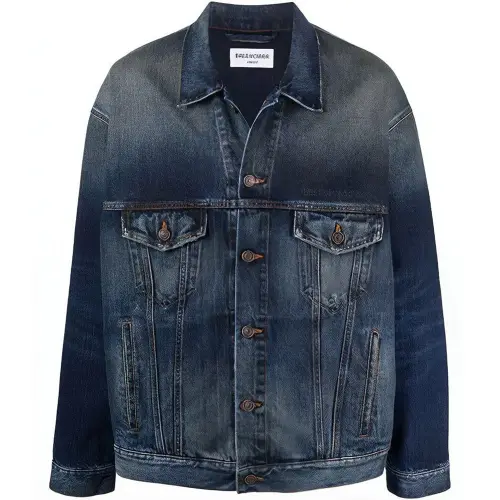 Balenciaga Denim Jacket Men's Blue