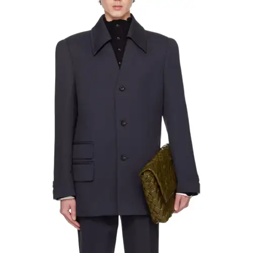 Bottega Veneta Business Suit Men's Gray