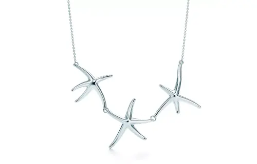 TIFFANY & CO. Elsa Peretti® Sterling Silver Necklaces Women's Silver