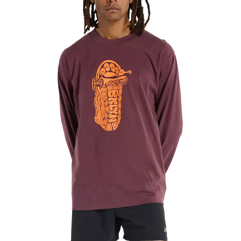 New Balance RBC Brooklyn HalfGraphic T Shirt Men's Purple