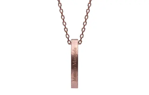 Maison Margiela Necklaces Unisex Rose Gold