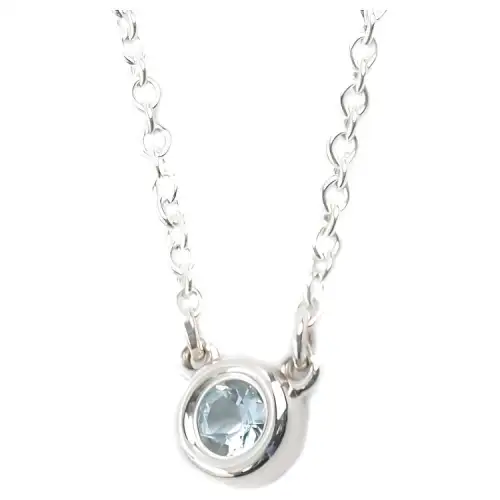 TIFFANY & CO. Elsa Peretti® 925 Sterling Silver Necklaces Women's Silver