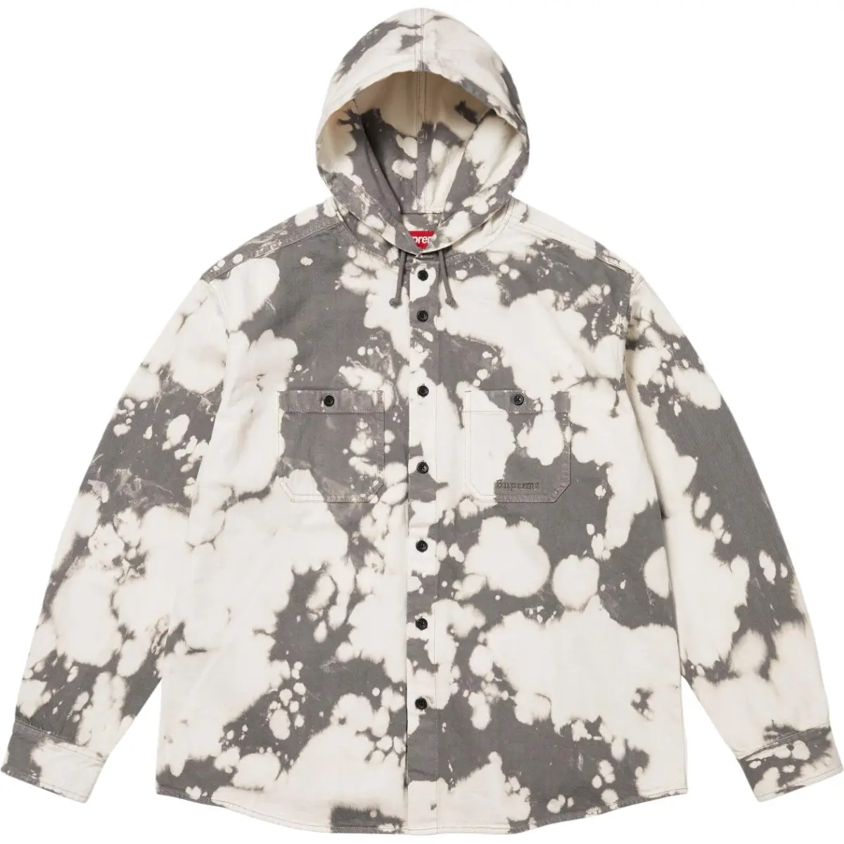 Supreme SS25 WEEK19 Hooded Denim Shirt Unisex
