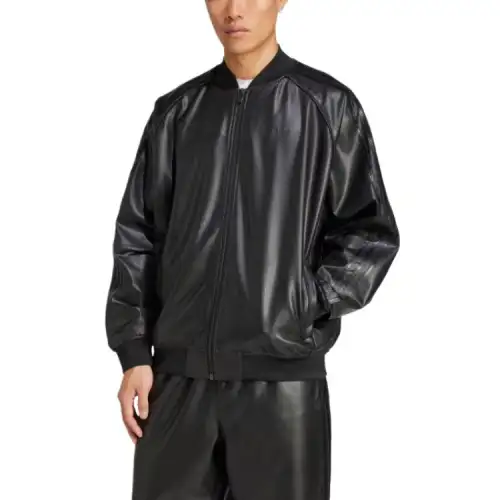 Adidas Originals Long Sleeved Zip Up Bomber Jacket