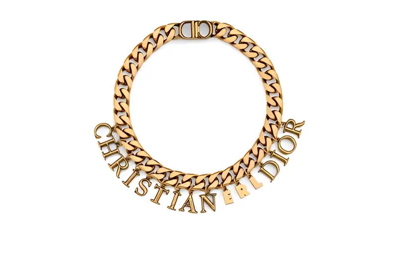 DIOR X Erl Necklace 'Gold'