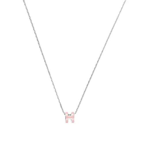 HERMES POP H Metal Necklaces Women's