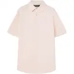 Loro Piana Polo Shirts Men's Pink Polo Collar Moderate Straight Fit