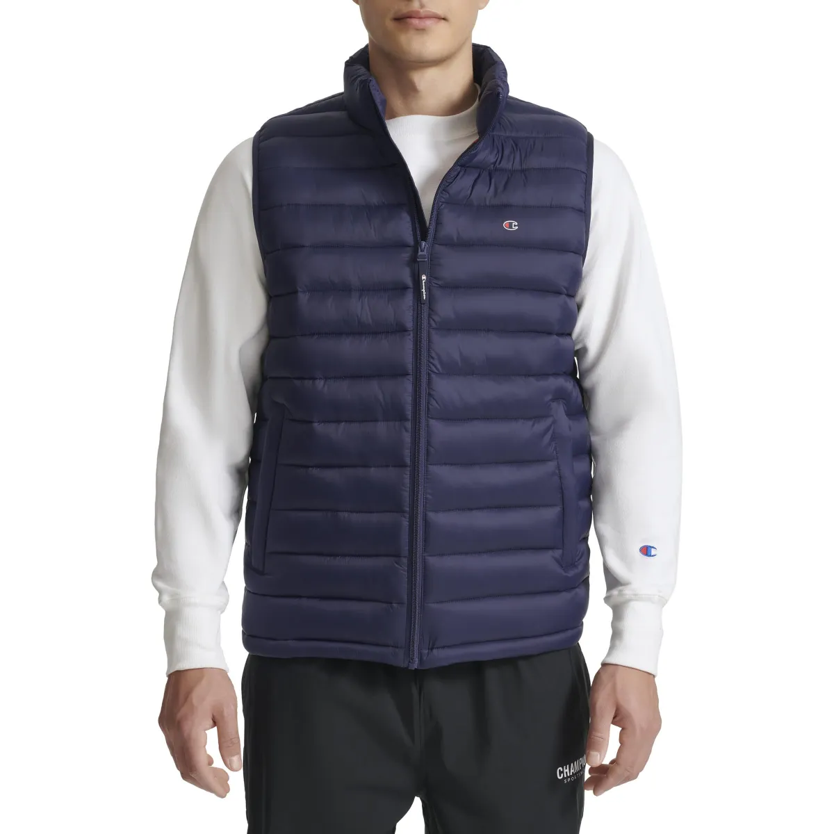 Champion FW24 Down Jacket Men's Marine Blue