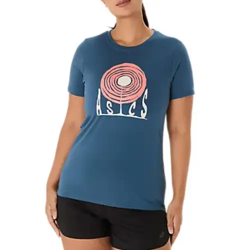 Asics T Shirt Women's Vintage Indigo